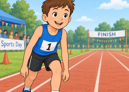 Preview image for Lesson 10: Race Day Level 3 – Describe