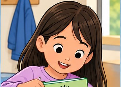 Preview image for Lesson 8: The Missing Book Level 3 – Describe